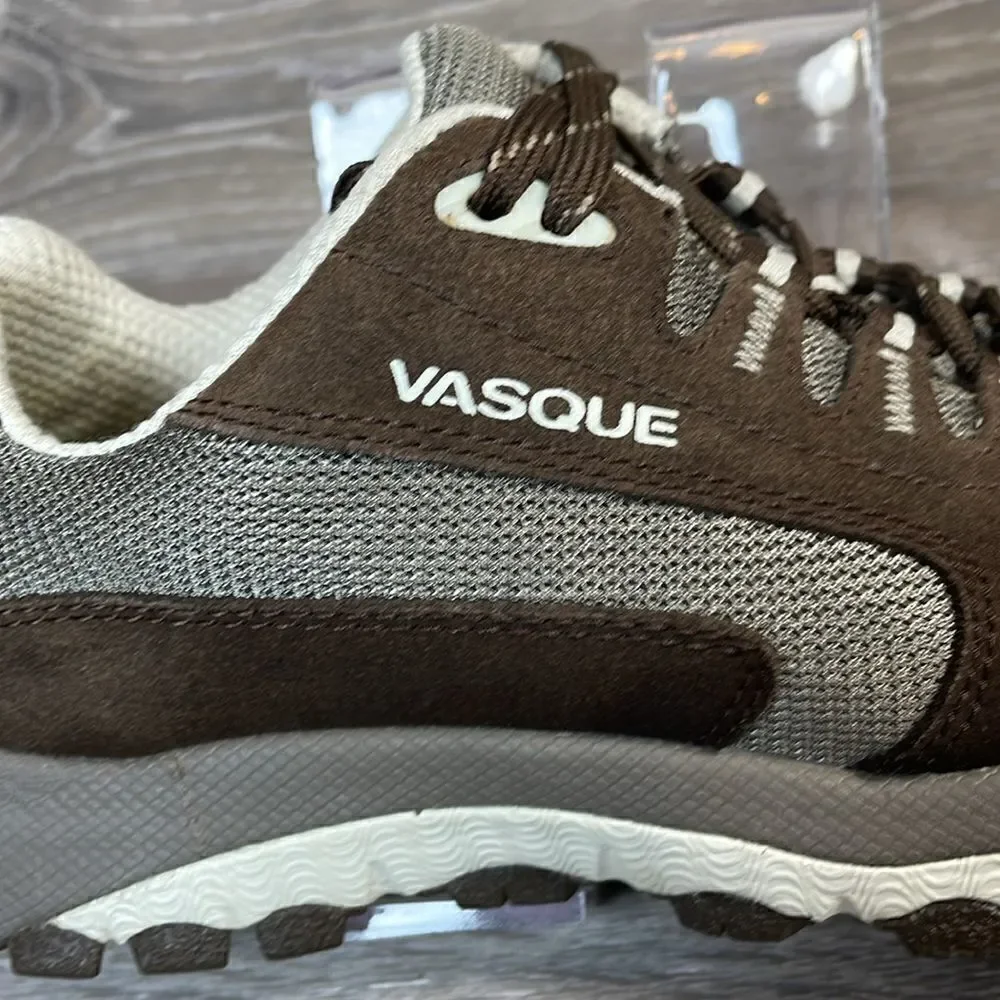 Vasque 7125 Brown Leather Women’s Sz 7M Low Top Lace Up Trail Hiking Shoe Boots